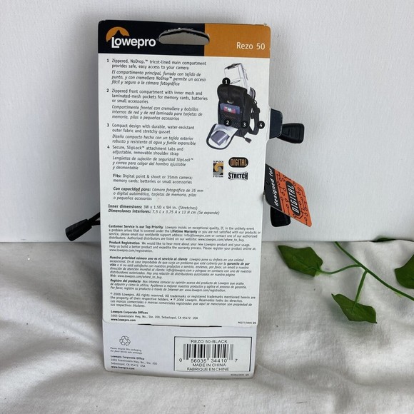 Lowepro Digital Camera Bag Rezo 50 Brand New In Original Package - Picture 3 of 8